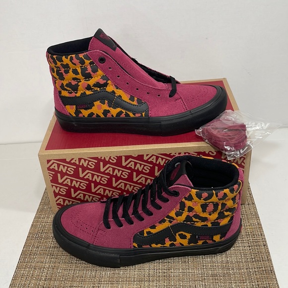 Vans Other - Vans Sk8 Hi Pro Punk Beet Red black ultra Cush